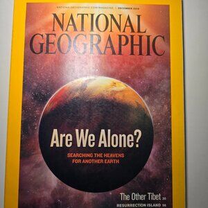National Geographic Magazine December 2009 Are We Alone ? Searching The Heavens